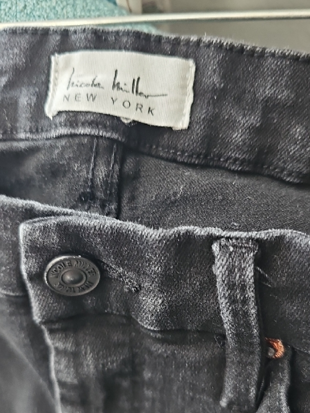 Nicole Miller Skinny Jeans in  Black - Picture 5 of 6